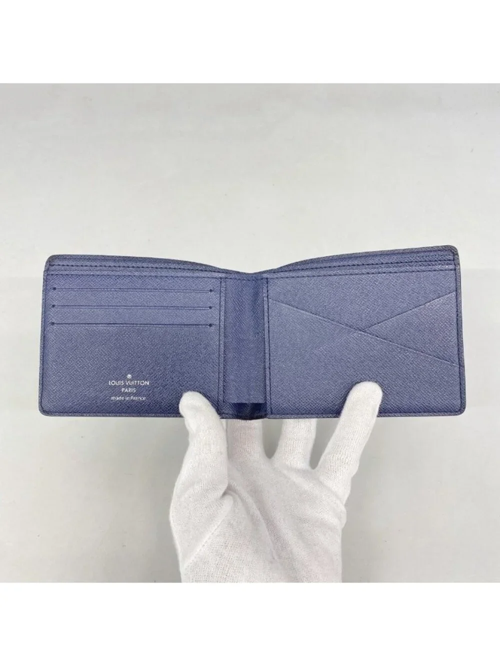 Louis Vuitton Billfold Monogram Water Color Portefeuille Multiple Blue Wallet